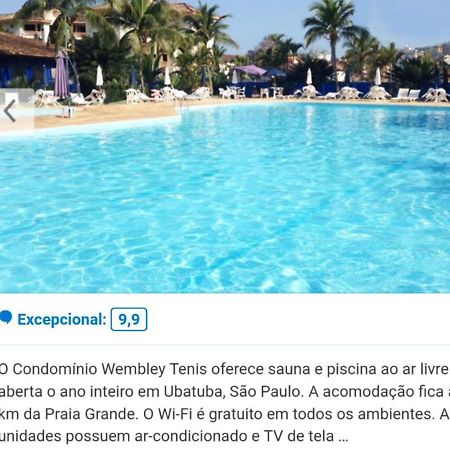 Ferienwohnung Ubatuba Apto. Wembley Tenis Exterior foto